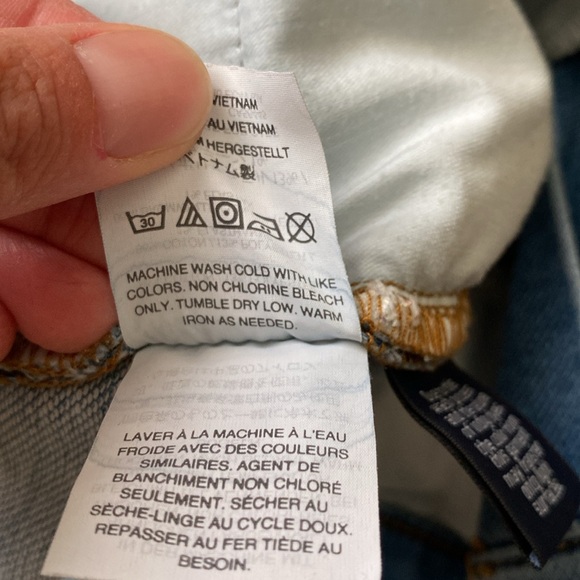 J. Crew Skinny Jean Pants Size 28T, zippered fly and their signature stretch - Picture 7 of 9